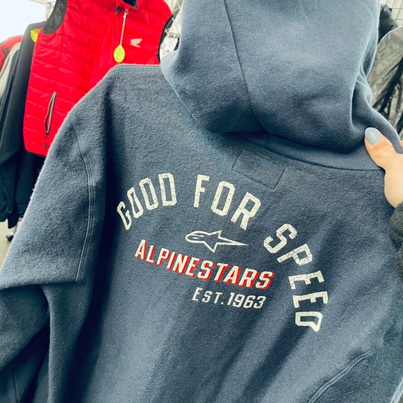 NWT Alpinestars Expo Zip Speed Fleece Hoodie - Picture 4 of 4